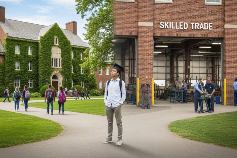 High School Boys Are Skipping College Here Is What That Means for the Future