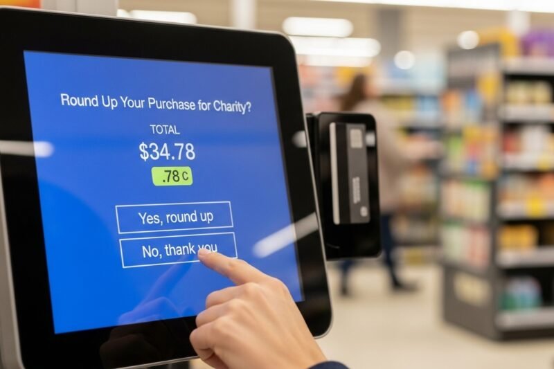 The “Round-Up” Scam: Where Those Extra 3 Cents Actually Go