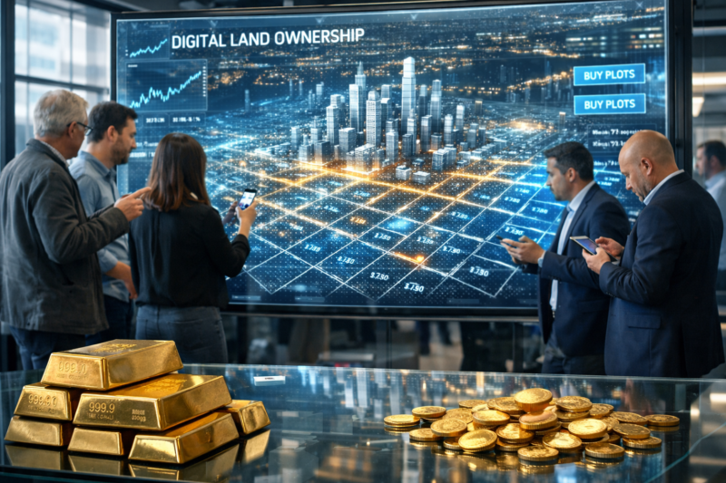 Why “Physical Gold” Is Being Replaced By “Digital Land” In 2026 Portfolios