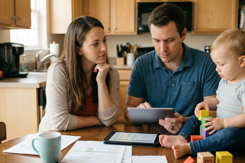 How Much One Parent Needs to Earn for the Other to Stay Home in Every U.S. State
